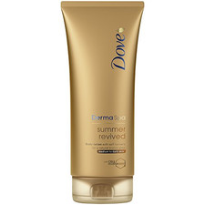 Dove DermaSpa Summer Revived Skin Gradual Fake Tan Body Lotion, Medium to dark,