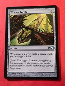2011 Magic The Gathering Magic 2012 #223 Wurm's Tooth, UC, NF, Artif, cd1 - Bild 1 von 3