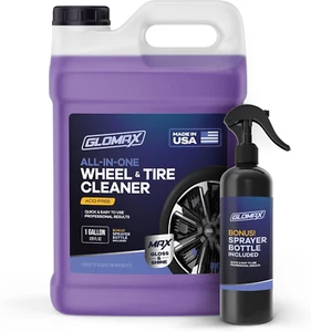 Wheel Cleaner (1 Gallon) - Non Acid Rim Cleaner - All in One Wheel and Tire Clea - Picture 1 of 7