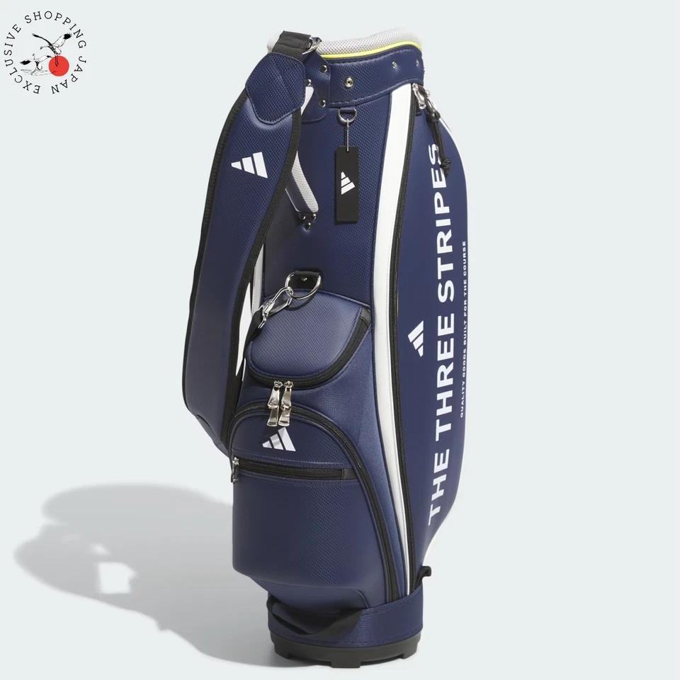 Bolsa de carro de golf Adidas Performance 8,5 x 47 pulgadas ligera 5 vías para hombre 2025 azul marino Foto 1 de 4