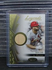 2023 Topps Tier One Albert Pujols Legends Bat Relic #034/200 St Louis Cardinals