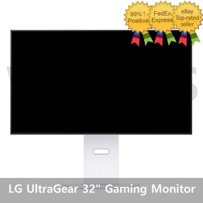LG 32GS95UVW UltraGear 32" OLED Gaming Monitor 4K UHD 240Hz FHD 480Hz 0.03ms GtG - Image 1 of 4