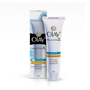 2X Olay Natural White Instant Glowing Fairness Cream Non Greasy - 20 Gram