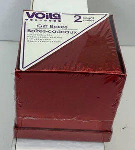 VIOLA PRODUCTS OFFERS 2 GIFT BOX BEAUTIFUL RED TREASURE BOX(Red) - Picture 1 of 4