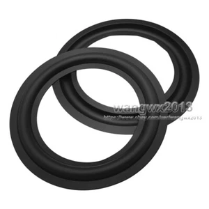 "Anillo plegable de graves de 5" pulgadas 130 mm con altavoz de borde de goma wofer circular envolvente" 2 piezas - Imagen 1 de 4