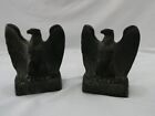Pair Of Metallic Eagle Bookends