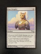1 X Sun Droplet, Mirrodin, Magic the Gathering, MTG, NM
