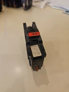 Federal Pacific NA130 30 Amp 1 Polo FPE Stab-Lok Interruptor Grueso Probado! - Imagen 1 de 1