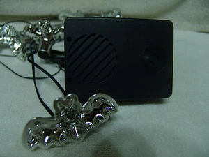 HALLOWEEN BLINKING REFLECTIVE BAT LIGHTS (9) W/MUSIC W/ ORIG BOX - Picture 1 of 6