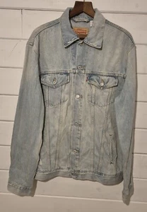 Vintage Levi’s Denim Trucker Jacket Made in Colombia Size XL See The Pics!! - Picture 1 of 13