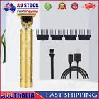 Electric Trimmers Shaving Kit T Blade Gift (Gold Buddha Head) Au