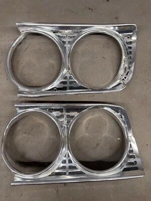 Ford Fairlane 500 1963 faros biseles cucharones moldura moldura moldura envolvente Ranchero Foto 1 de 4