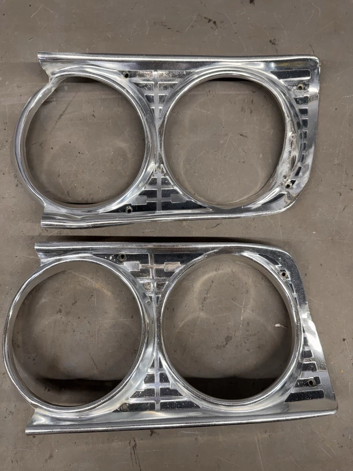 Ford Fairlane 500 1963 faros biseles cucharones moldura moldura moldura envolvente Ranchero Foto 1 de 4