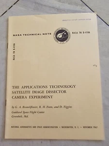 Genuine NASA Apollo Program Era Technical Report  - Image Dissector Experiment - Picture 1 of 8