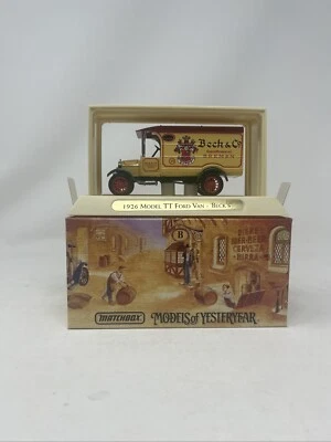 Modelos Matchbox de antaño 1926 modelo TT Ford Van Becks Beer Foto 1 de 4