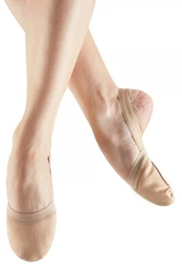 Bloch Spin II Stretch Canvas Foot Thong – Light Sand S0639L Dance Footwear - Image 1 of 2