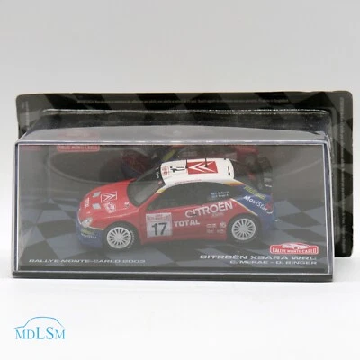 MODELLINO AUTO CITROEN XSARA WRC C. MCRAE D. RINGER 2003 - EDICOLA - SCALA 1:43 - Immagine 1 di 2