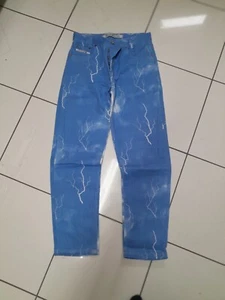 picaldi hose w31 l32 hellblau weiß blitze 472 zicco flash2 jeans - Bild 1 von 3