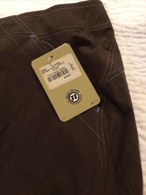 Novara Mujer Talla XL Marrón Bicicleta Ciclismo Montaña Gamuza Coquetear Capris Nuevo con Etiquetas Foto 1 de 4