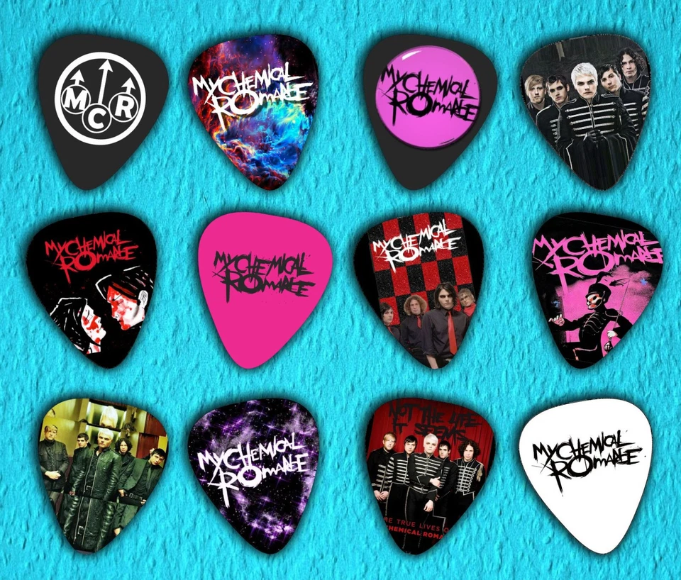 MY CHEMICAL ROMANCE Guitar Picks Set of 12