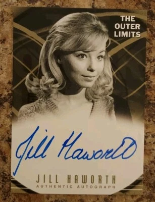 The Outer Limits Premiere Edition 2002 Jill Haworth  Autograph Card A-15 - Image 1 of 2
