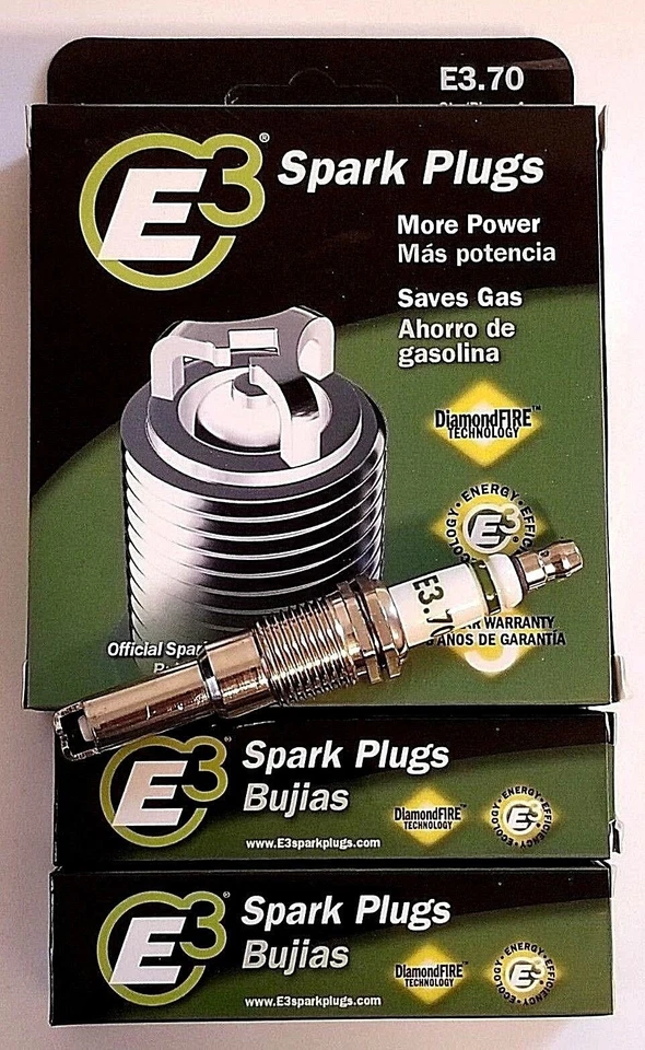 E3.70 E3 Premium Automotive Spark Plugs - 6 SPARK PLUGS - Image 1 of 1