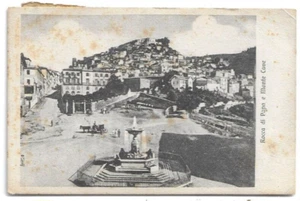 AK VON ROM, PAPSTFELSEN UND HÖHLENBERG - VIERTEL 5 CENT.  nicht gereist - Bild 1 von 2