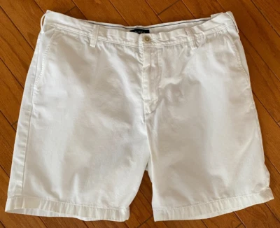 Pantalones Cortos Hombre Nautica Blanco 100% Algodón 38W Foto 1 de 2