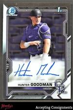 Hunter Goodman Baseball Card Database - Newest Products will be 