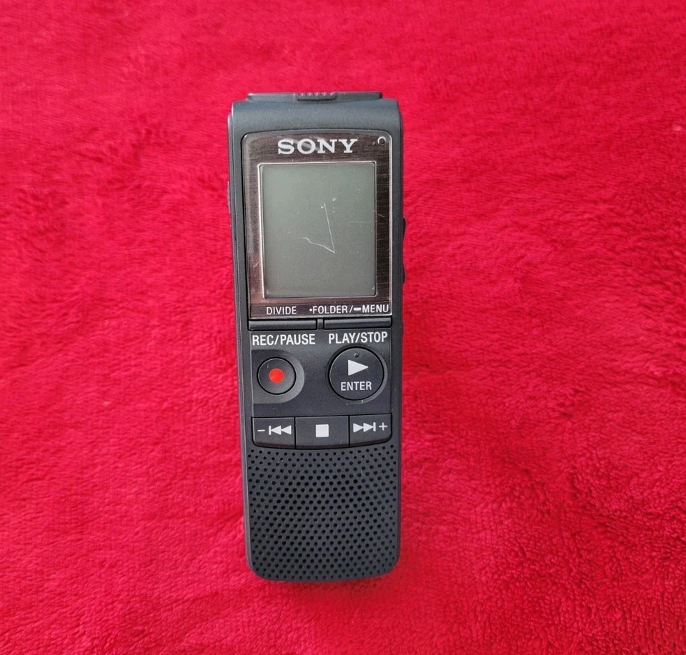 Sony ICD-PX820 (2048 MB, 535.5 Hours) Handheld Digital Voice Recorder. WORKING  - Image 1 of 4