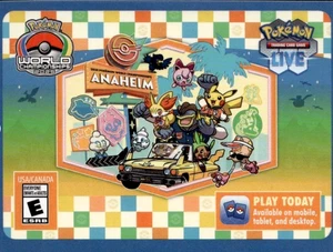 2025 Pokemon World Championship Paradise Resort SVP 225 Promo PTCGL Code Anaheim - Picture 1 of 2