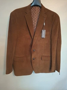 Blazer Michael Kors Hombres Nuevo/Etiquetas Med Marrón Pana Deportes Coart 46R Kordell MK - Imagen 1 de 18