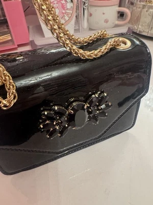 Dune Micro Patent Jeweled Bag - Image 1 of 4