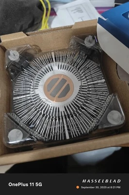 New Intel LGA1156 LGA1155 LGA1150 LGA1151 PWM CPU Heatsink Fan Cooler E97378-001 - Image 1 of 2