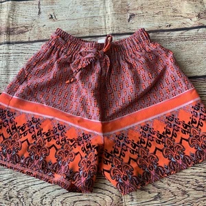 GB Girls Elastic Printed Multicolor Shorts Kid’s Size 6X - Picture 1 of 8