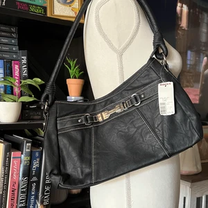 Schultertasche Rosetti Neu mit Etikett schwarz Kunstleder VINTAGE - Bild 1 von 6