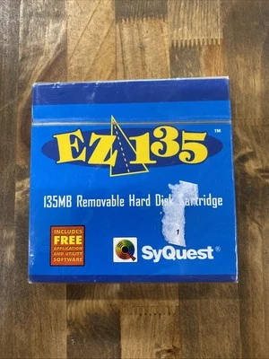 SyQuest EZDrive 135 MB 135MB Removable Disk Cartridge EZ135 - NEW! - Image 1 of 2