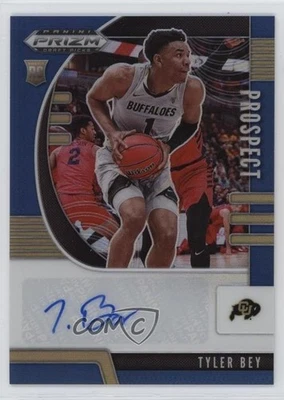 2020 Panini Prizm Draft Picks Prospect Blue /149 Tyler Bey #PA-TB Rookie Auto RC - Image 1 of 2