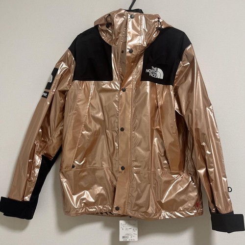 Supreme The North Face Mountain Jacket parka da montagna metallizzato mai usa con.