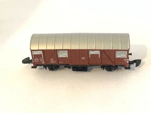 Marklin  8605 German Z Scale Red Freight Box Car DB 155 5 154-7   No Box - Picture 1 of 6