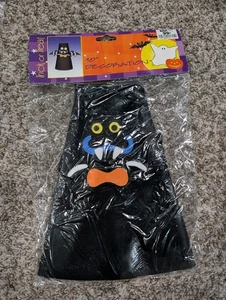 Vintage Y2K Halloween Dekoration Trick or Treat 10" Fledermaus - Bild 1 von 1