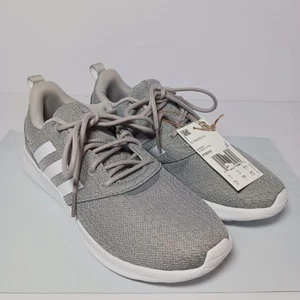 Adidas QT Racer 2.0 Sneakers Women Sz 7.5 Grey Cloudfoam Super - Picture 1 of 12