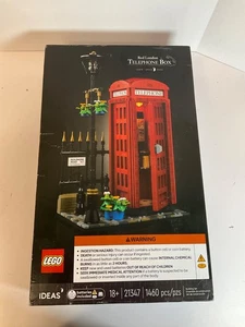 LEGO Ideas Red London Telephone Box 21347 - Nuevo sellado de fábrica - Imagen 1 de 4