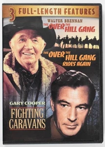 Over The Hill Gang + Rides Again + Fighting Caravans -- 3 Western Movies on DVD - Picture 1 of 2