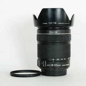 Filter With Hood Canon Ef-S18-135Mm F3.5-5.6 Is Stm / Ef-S Mount - Picture 1 of 10