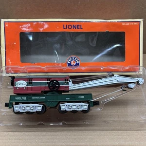 Lionel Trains 6-29303 Christmas North Pole Central Crane Car O Gauge - Picture 1 of 16
