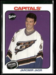 2001-02 Upper Deck Vintage #256 Jaromir Jagr Washington Capitals Hockey Card - Picture 1 of 2