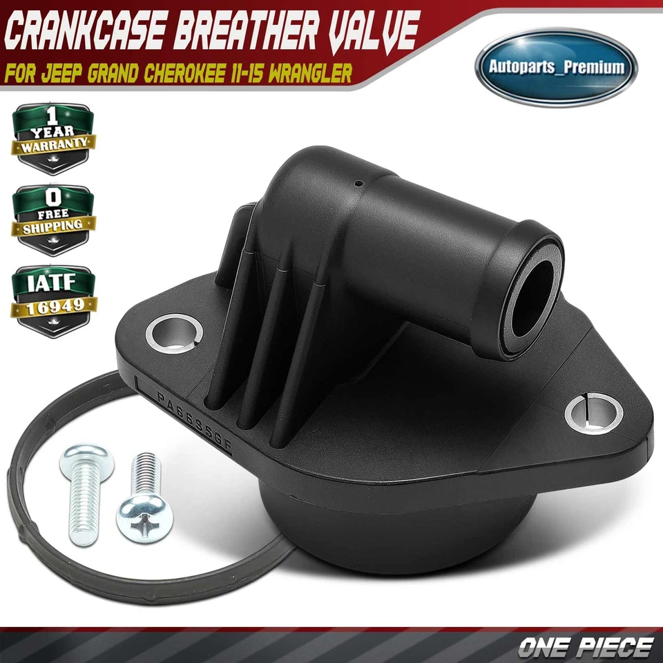 PCV Valve for Jeep Grand Cherokee 11-15 Wrangler Cherokee Dodge Grand Caravan - Image 1 of 4