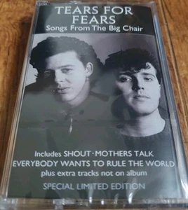 Tears For Fears - Songs From The Big Chair - Limited Blue Cassette Tape - Picture 1 of 2