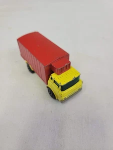 VTG Matchbox Refrigerator Truck Red Yellow No. 45 Made In England Lesney 1:64 - Picture 1 of 7